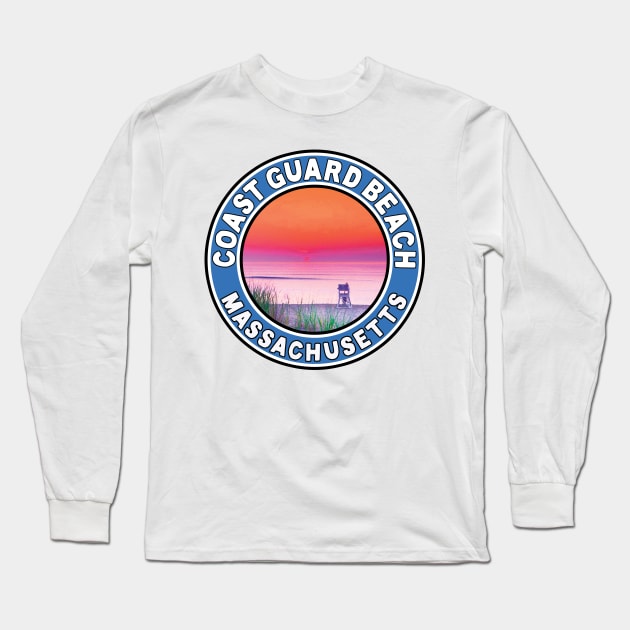 Coast Guard Beach Massachusetts MA Long Sleeve T-Shirt by TravelTime